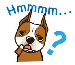 iinu - American Staffordshire Terrier sticker #11563460