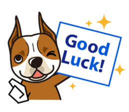 iinu - American Staffordshire Terrier sticker #11563467