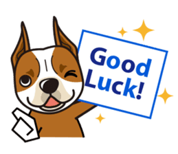 iinu - American Staffordshire Terrier sticker #11563467