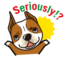 iinu - American Staffordshire Terrier sticker #11563469