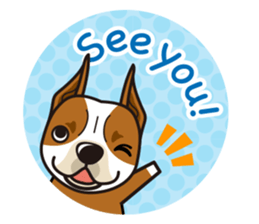 iinu - American Staffordshire Terrier sticker #11563471