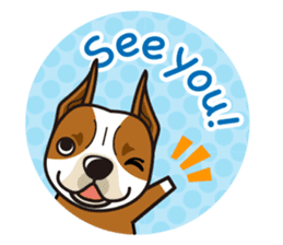 iinu - American Staffordshire Terrier sticker #11563471