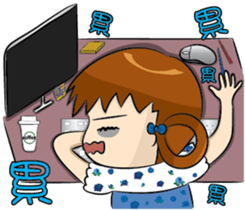 Baby Zoe sticker #11563876