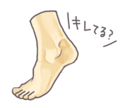 Achilles heels sticker #11564528