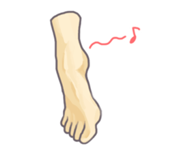 Achilles heels sticker #11564532