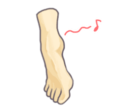 Achilles heels sticker #11564532