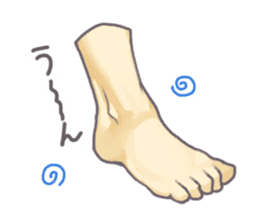 Achilles heels sticker #11564533