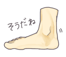 Achilles heels sticker #11564535