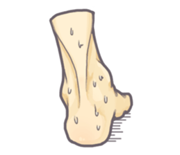 Achilles heels sticker #11564538