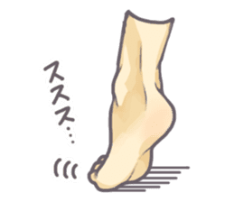 Achilles heels sticker #11564542