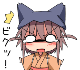 Komachi-san and AKITA Inu sticker #11564719