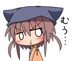 Komachi-san and AKITA Inu sticker #11564723