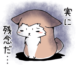 Komachi-san and AKITA Inu sticker #11564736