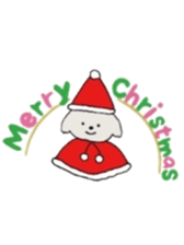 Belle, the bichon frise sticker #11564903