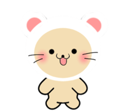 Nekochan tokidoki kigurumi kaeruchanmo! sticker #11565151