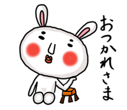 Let's Go MARO rabbit sticker #11565516