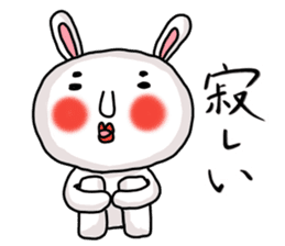 Let's Go MARO rabbit sticker #11565522