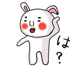 Let's Go MARO rabbit sticker #11565528