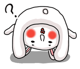 Let's Go MARO rabbit sticker #11565532