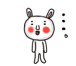 Let's Go MARO rabbit sticker #11565534