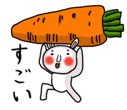 Let's Go MARO rabbit sticker #11565539