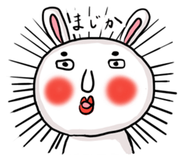 Let's Go MARO rabbit sticker #11565544