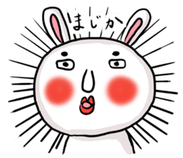 Let's Go MARO rabbit sticker #11565544