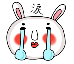 Let's Go MARO rabbit sticker #11565545