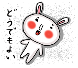 Let's Go MARO rabbit sticker #11565546