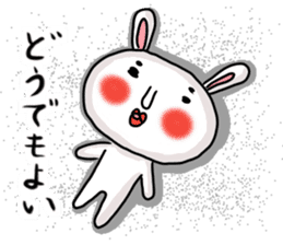 Let's Go MARO rabbit sticker #11565546
