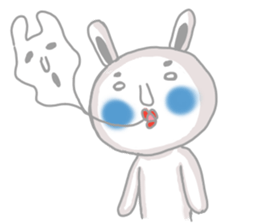 Let's Go MARO rabbit sticker #11565547