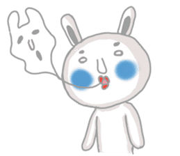 Let's Go MARO rabbit sticker #11565547