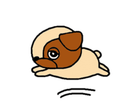Pug Pug Dog 2 sticker #11565831