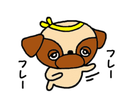 Pug Pug Dog 2 sticker #11565844