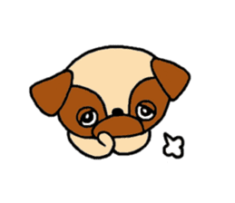 Pug Pug Dog 2 sticker #11565860