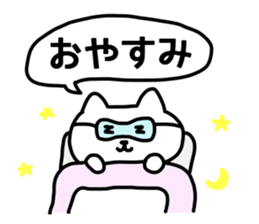 Cat 's balloon sticker #11565793