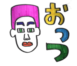 Three letters sticker sticker #11565879