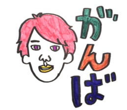 Three letters sticker sticker #11565886