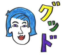 Three letters sticker sticker #11565889