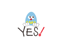 TAMAGOJIN "Balloon Version" sticker #11565931