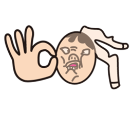 Stocking Man -no Language- sticker #11565994