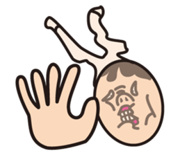 Stocking Man -no Language- sticker #11566002