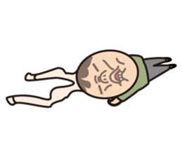 Stocking Man -no Language- sticker #11566004