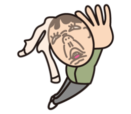 Stocking Man -no Language- sticker #11566005