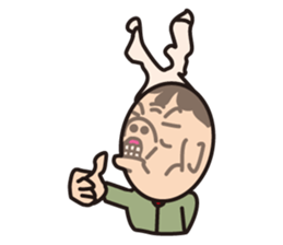 Stocking Man -no Language- sticker #11566009