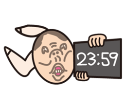 Stocking Man -no Language- sticker #11566015