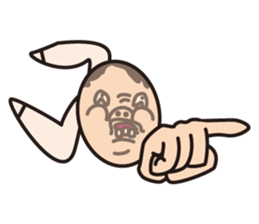 Stocking Man -no Language- sticker #11566019