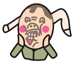 Stocking Man -no Language- sticker #11566021