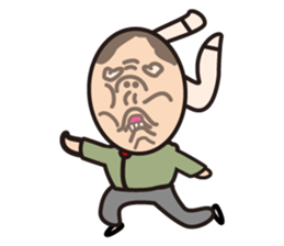 Stocking Man -no Language- sticker #11566027