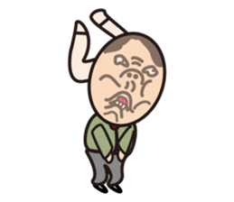 Stocking Man -no Language- sticker #11566029